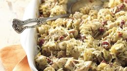Creamy Pesto Chicken Casserole